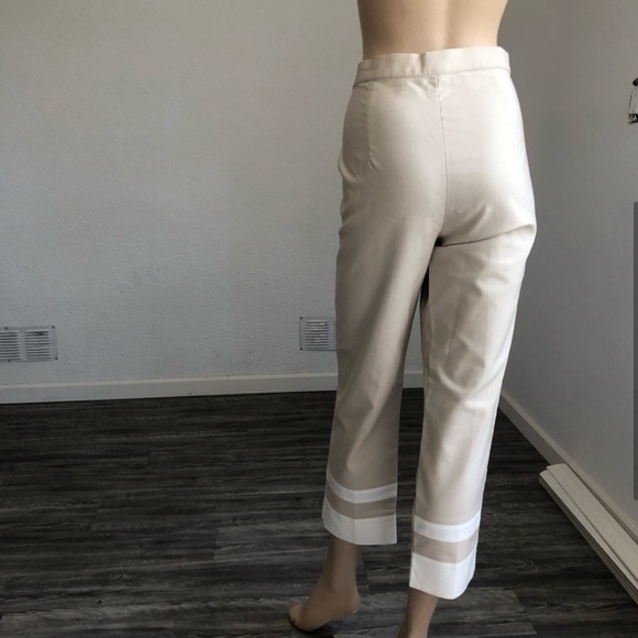 B& Co capris beige & cream minimalist - Picture 9 of 13